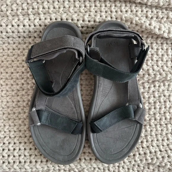 Teva Hurricane XLT2 Admix Suede Dark Gull Grey - Picture 5 of 6